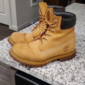 Timberland linen woods boots-womens